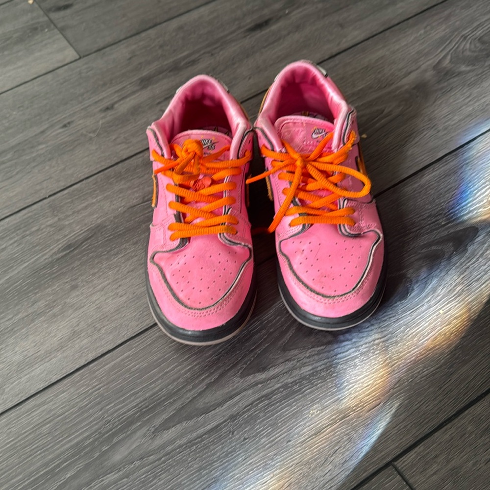 Power Puff kids Nike Dunks